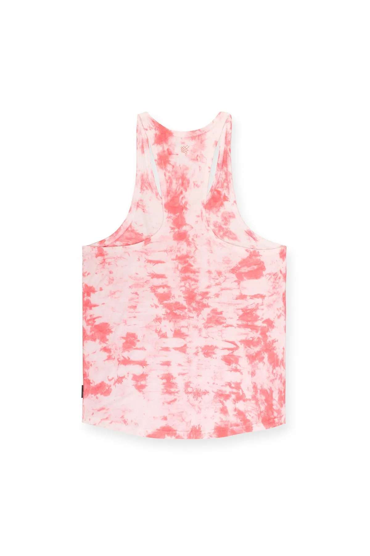 Stay Light Classic Bodybuilding Racerback Stringer - Red Tie Dye