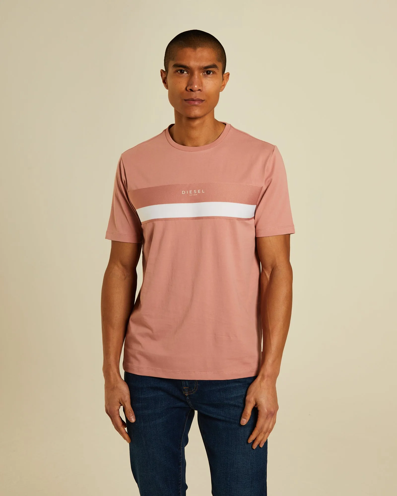 Farris Tee Plaster Pink All Day Wear Casual Flex