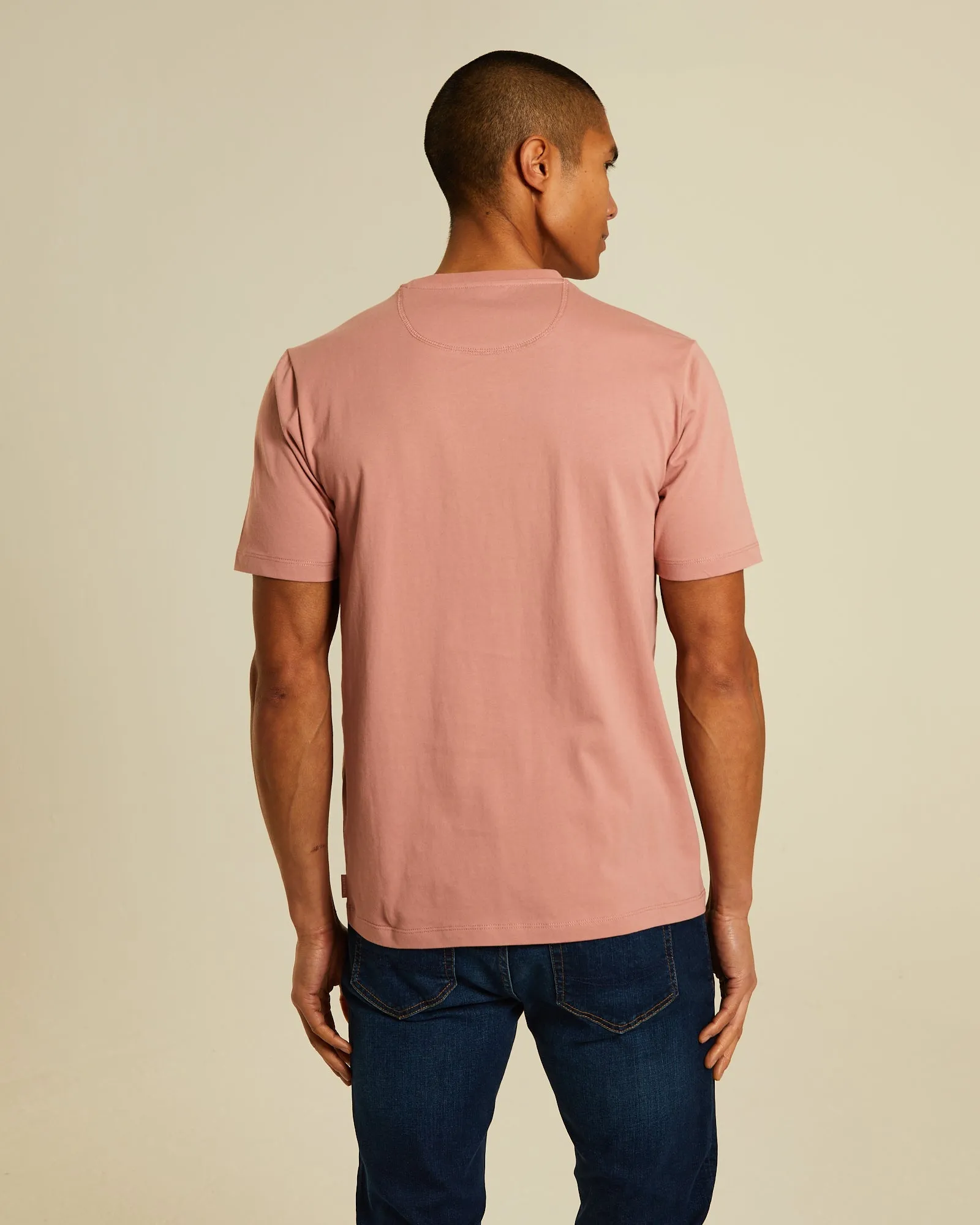 Plus size confidence Farris Tee Plaster Pink