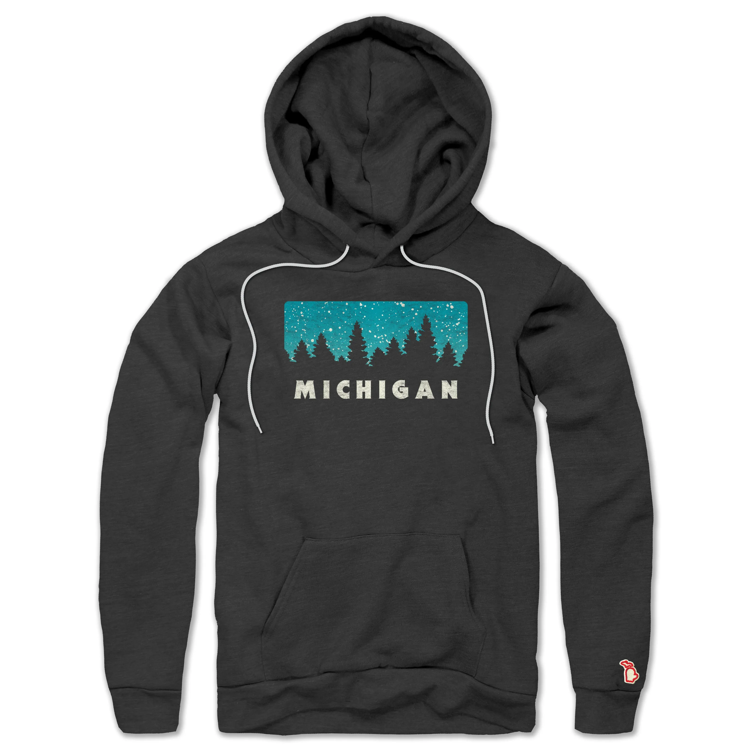 Night Out MICHIGAN SNOWFALL ALL SEASON HOODIE (UNISEX)
