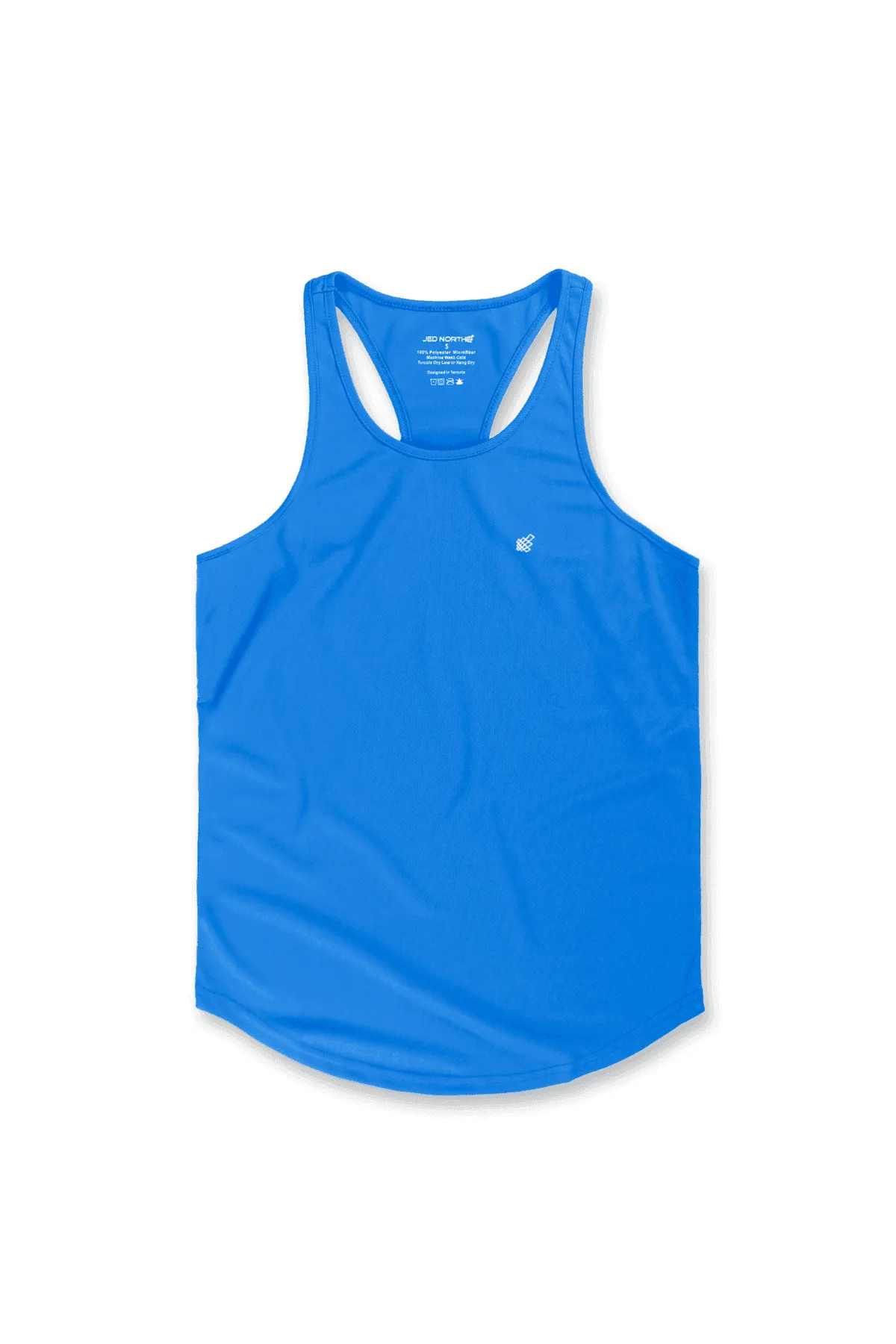 Fast-Dry Bodybuilding Workout Stringer - Blue Layer Lightness anti - static