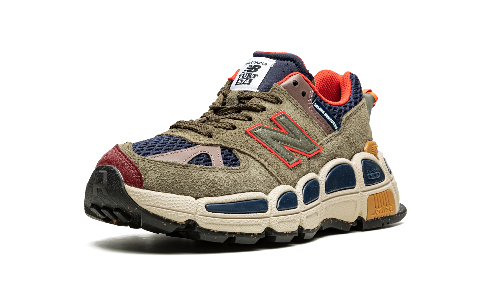 574 Yurt "Salehe Bembury - Forest Green" Desert Run Black Edge