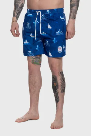 Coors Light Swim Short Coastal Style