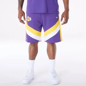 Breathable Performance Fit LA Lakers NBA Panel Purple Shorts