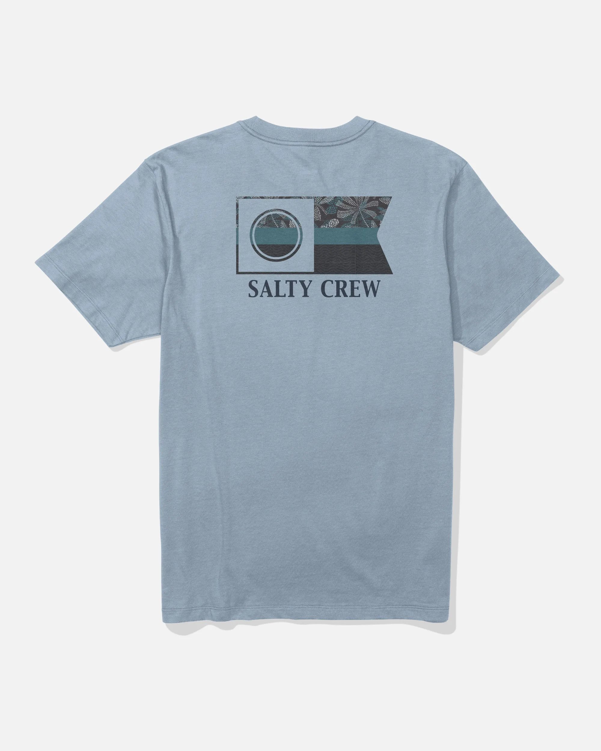 Flagship Ss Tee - Blue Fog Ultimate Comfort Cool and Relaxed