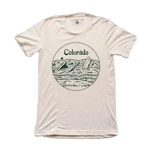 Flatirons Tee-Oatmeal Fresh Outfit Quick Drying