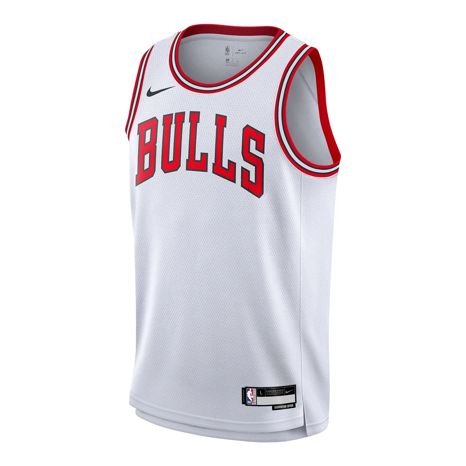 Flexible Hemline Youth Chicago Bulls Personalized Nike Association Swingman Jersey