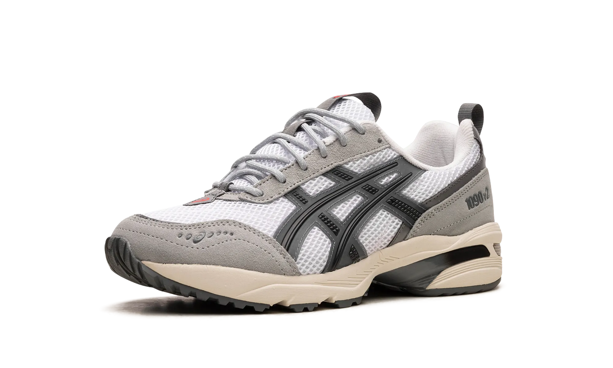 Gel 1090V2 "White Steel Grey" Happy Walk Block Walk