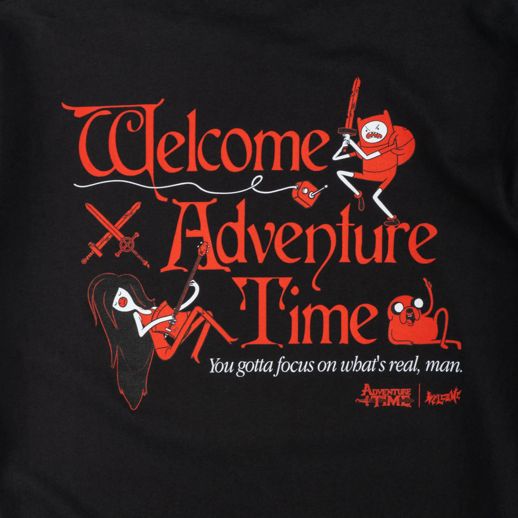 Cool and Chic ADVENTURE TIME X WELCOME - BMO Boxy Garment-Dyed Tee