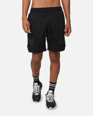 The Anti Order Atomic Basketball Shorts Black Reinforced Hems Quick Access Zip Pockets