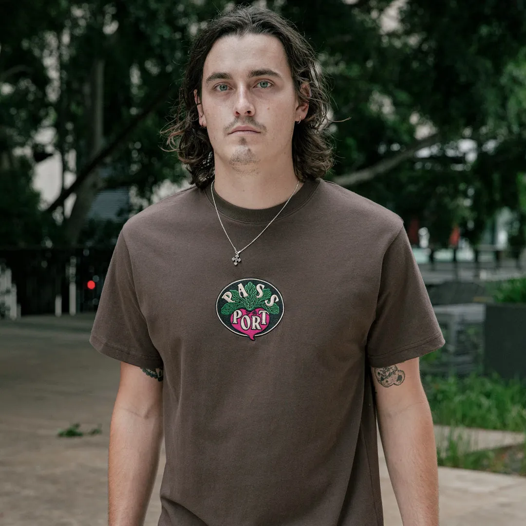 City Smart Pass~Port Radish Tee - Bark