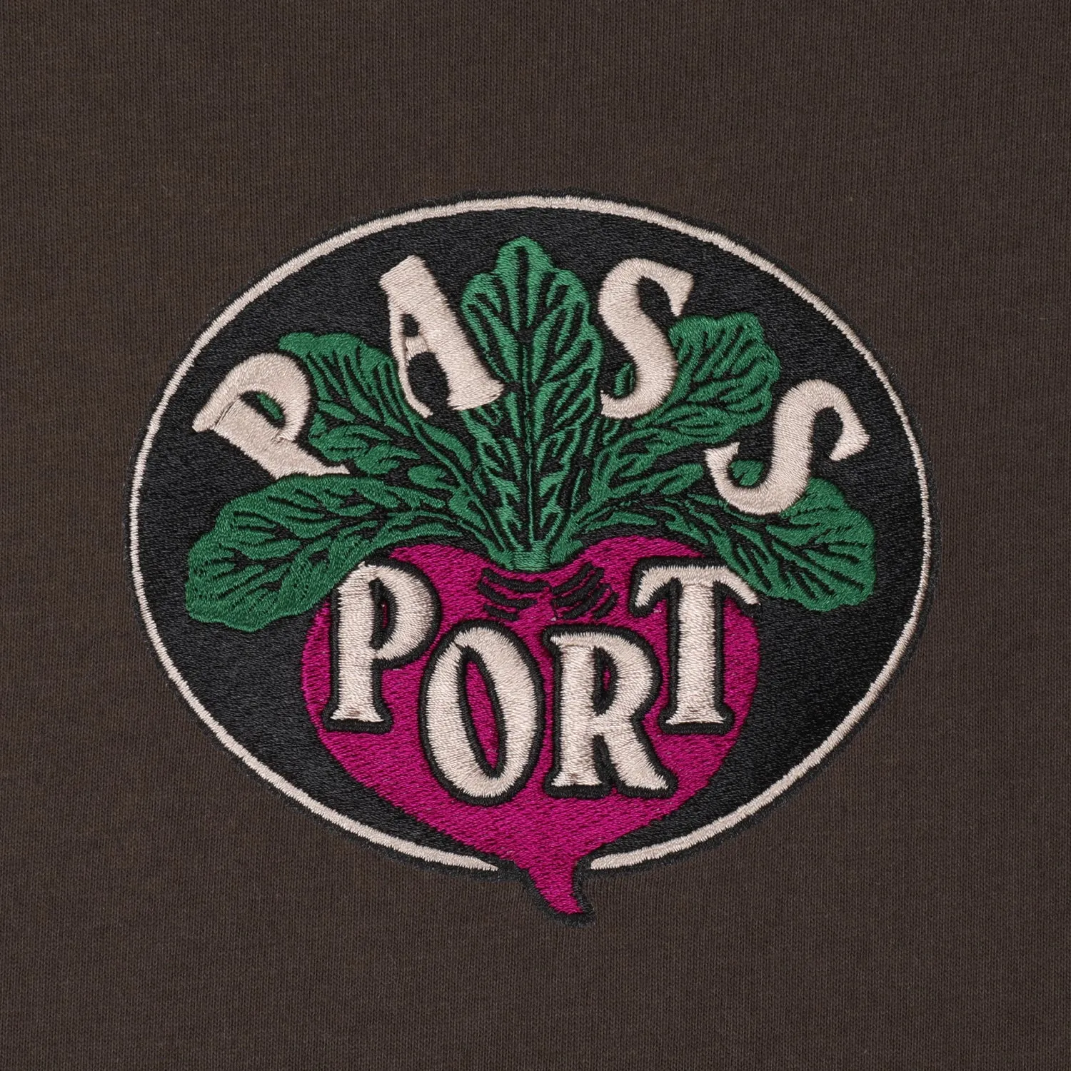 Pass~Port Radish Tee - Bark Trendy Comfort