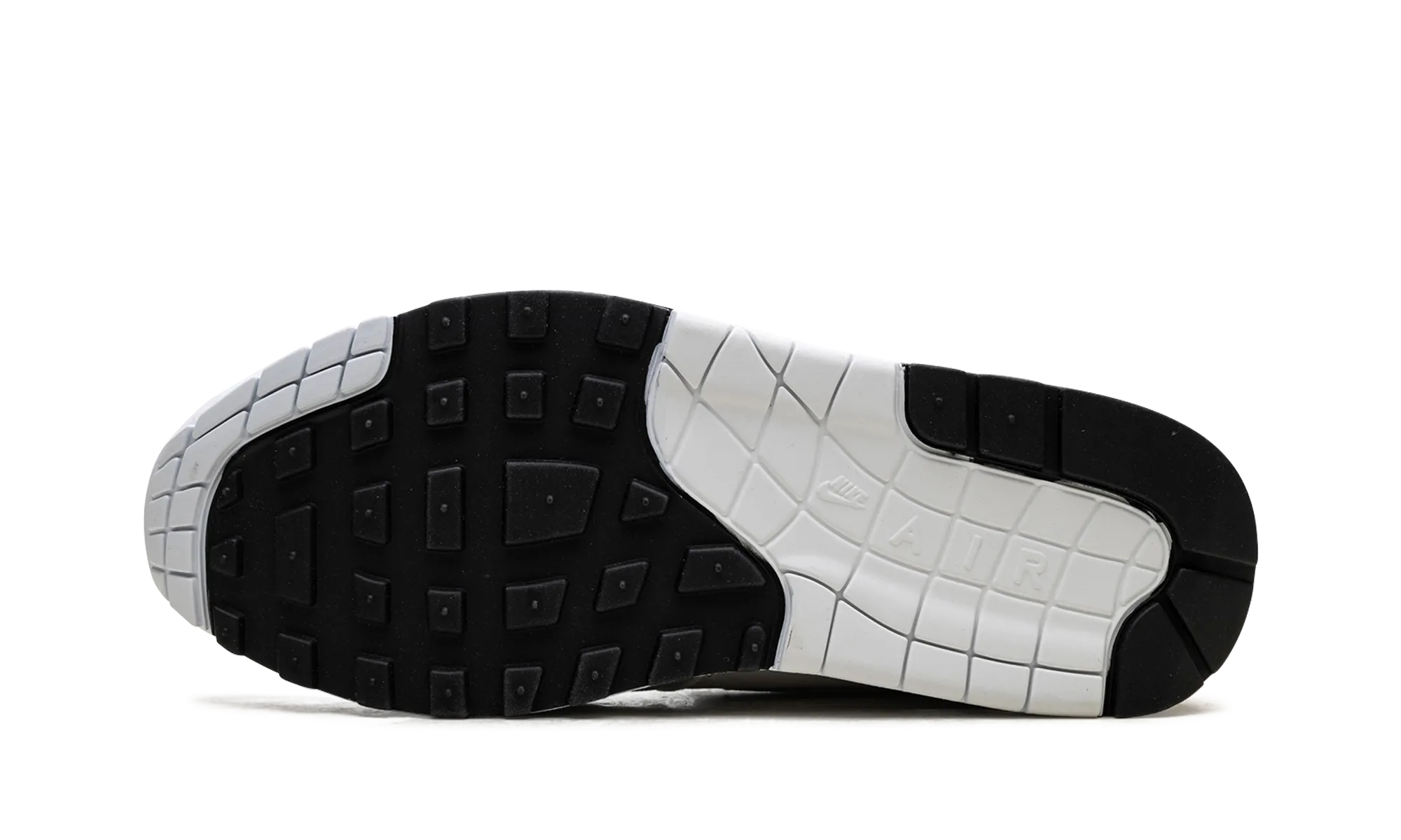 WMNS NIKE AIR MAX 1 "FOOTBALL GREY" Anti Slip Outsole Neutral Base