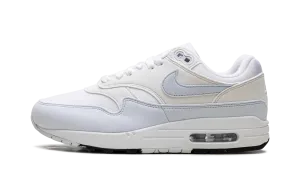 WMNS NIKE AIR MAX 1 "FOOTBALL GREY" Adjustable Straps Lightweight Form Rainy Day