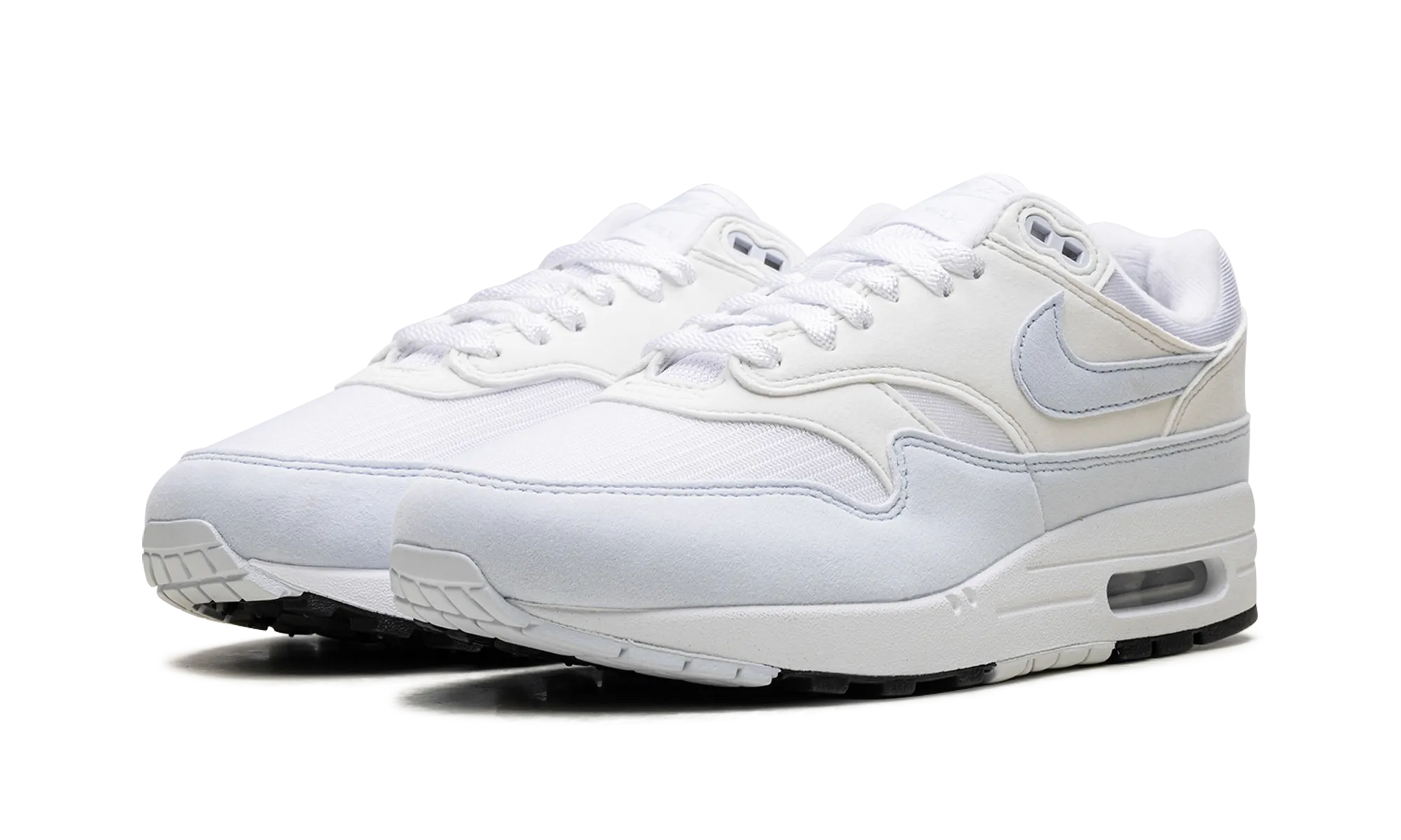 Spring Jump Flexible Rocker Sole WMNS NIKE AIR MAX 1 "FOOTBALL GREY"