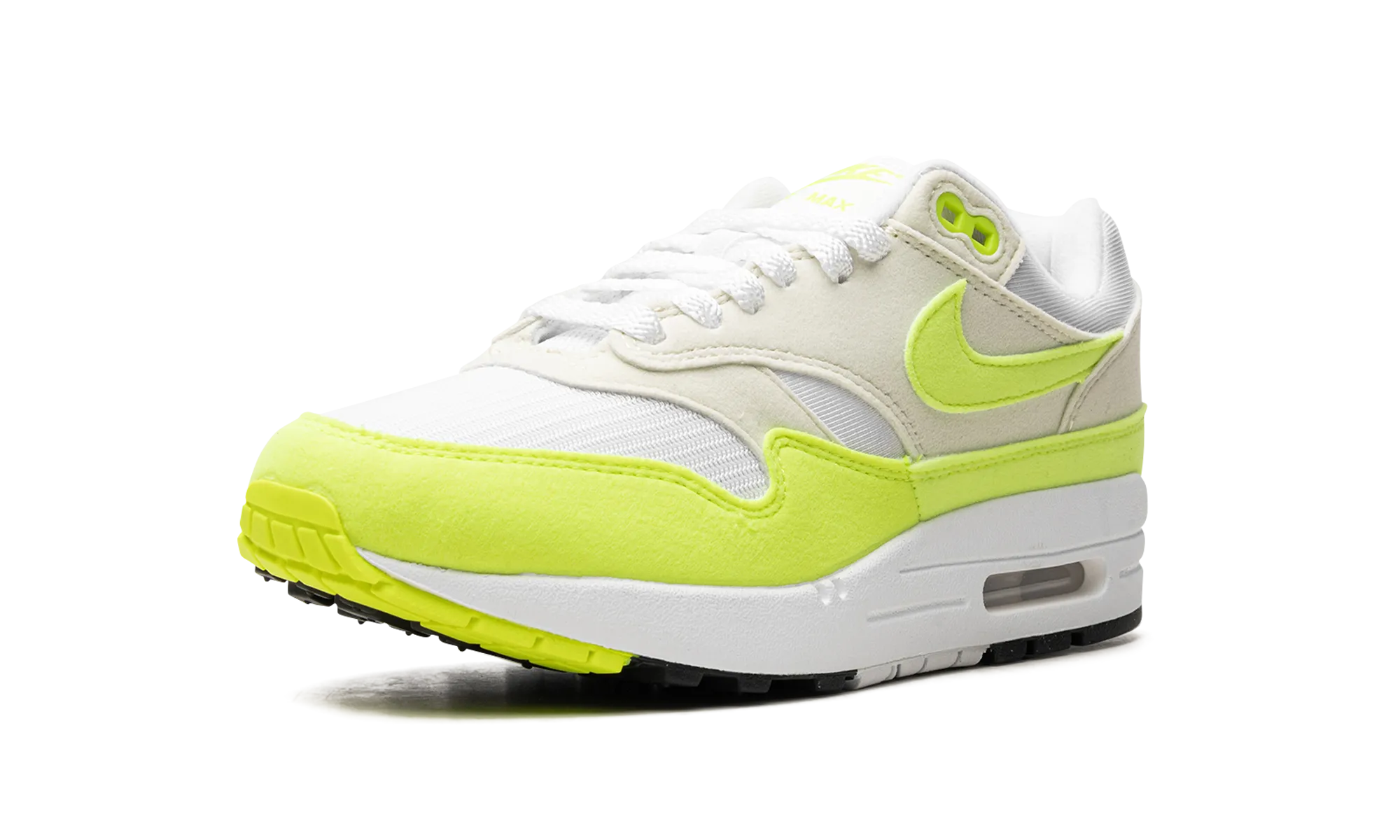 Classic Silhouette Design Foam Lining Trail Running AIR MAX 1 WMNS "Volt"