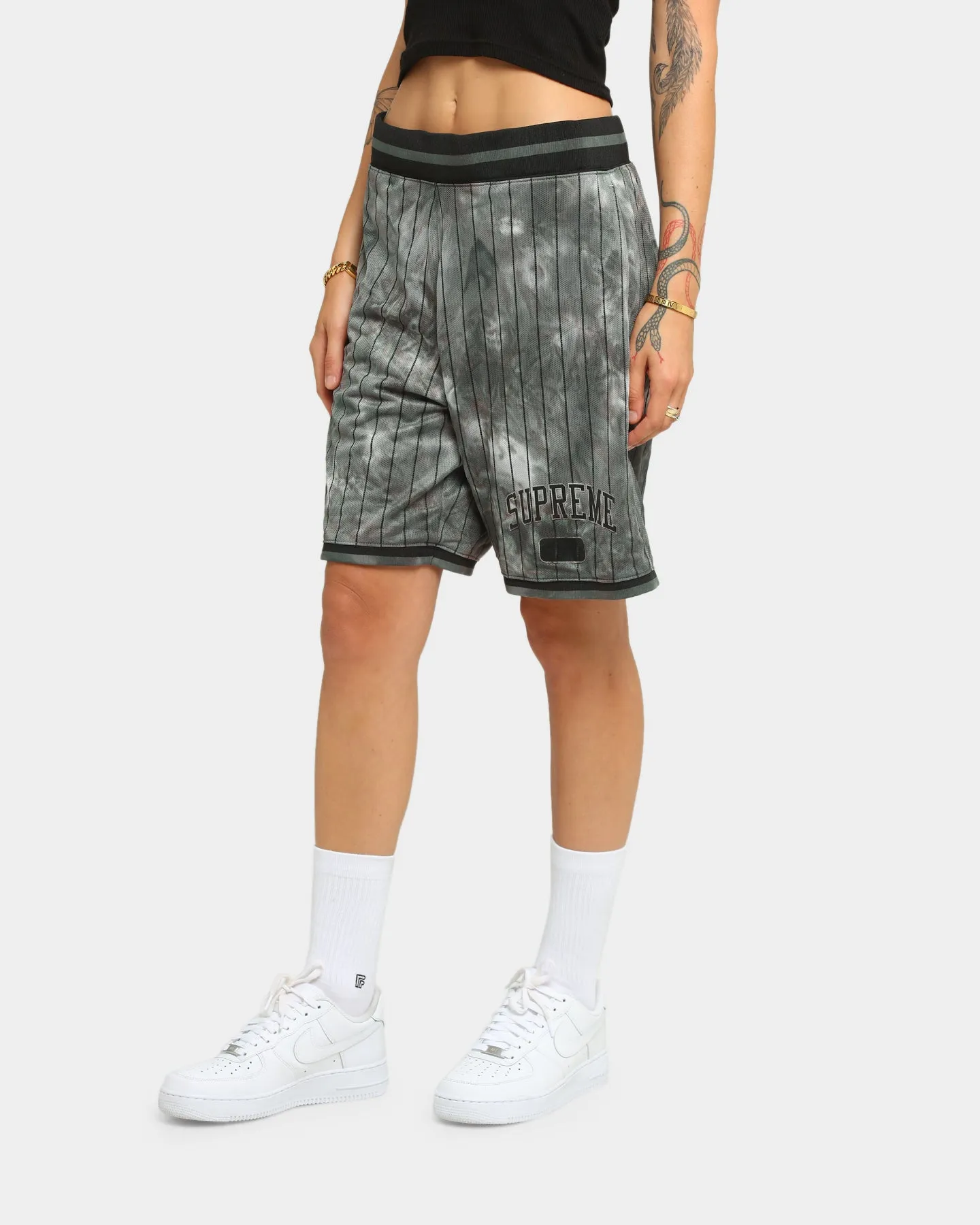 SoftInnerLining Supreme Dyed Basketball Shorts Black