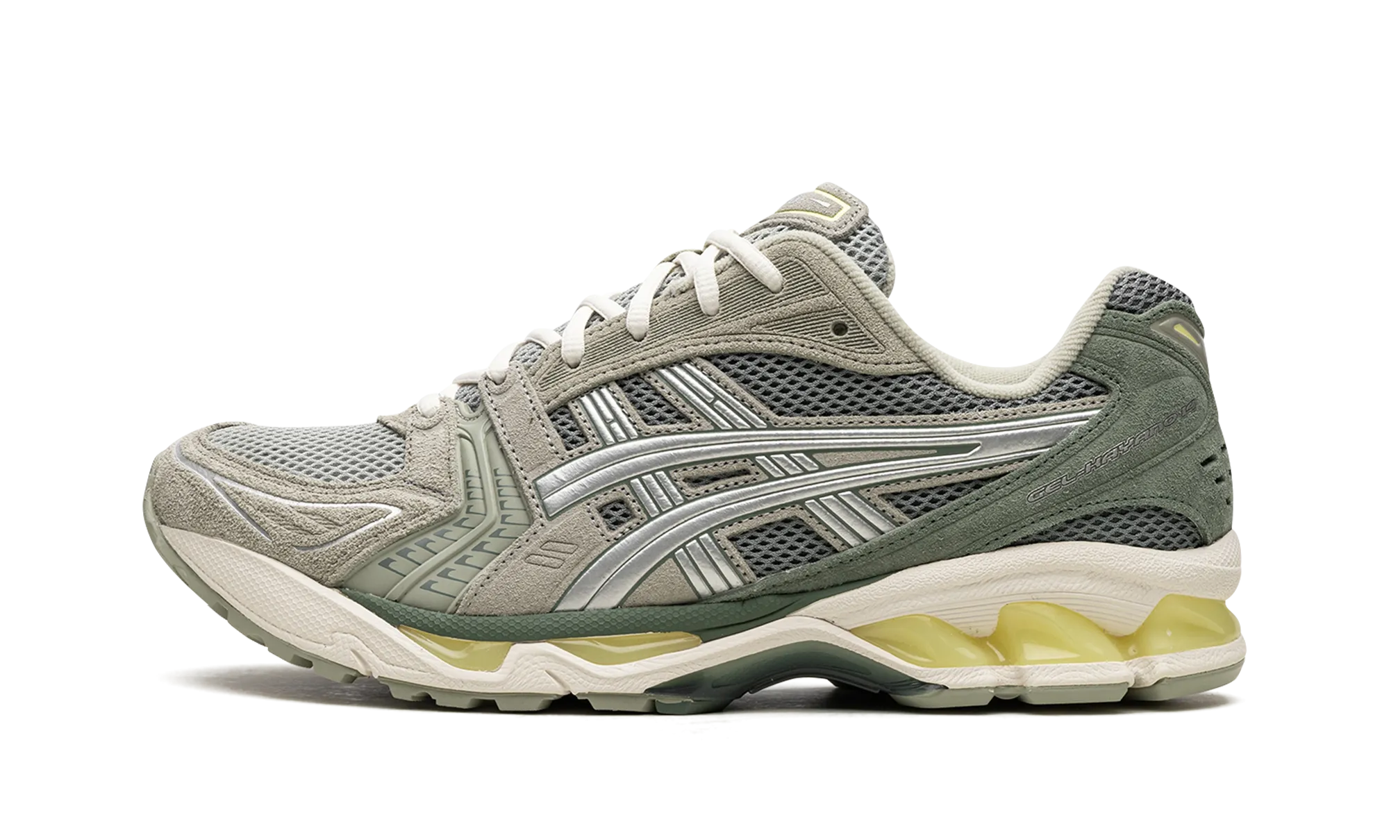 GEL KAYANO 14 "Olive Grey Pure Silver" Footwear Style