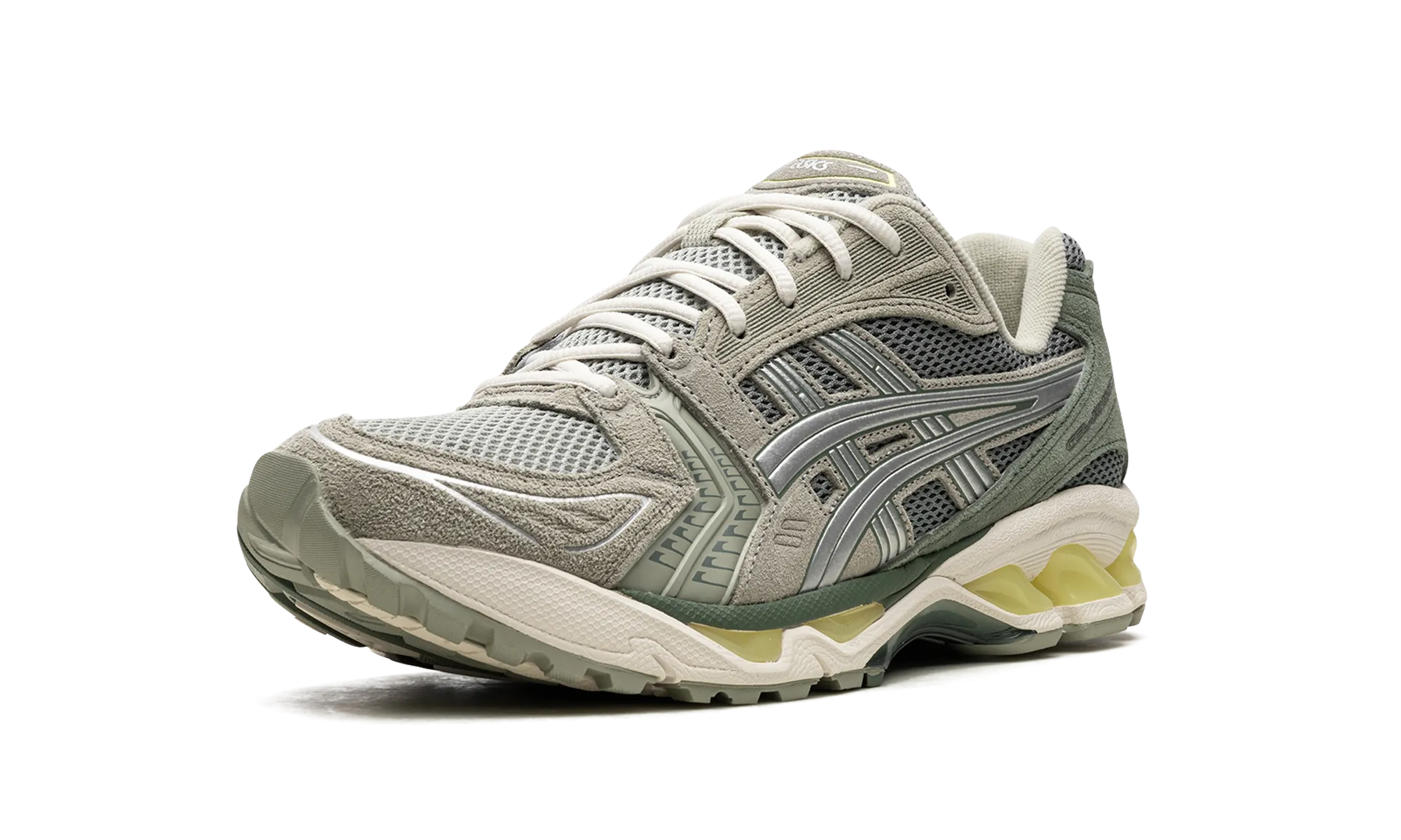 Pure Steps GEL KAYANO 14 "Olive Grey Pure Silver"