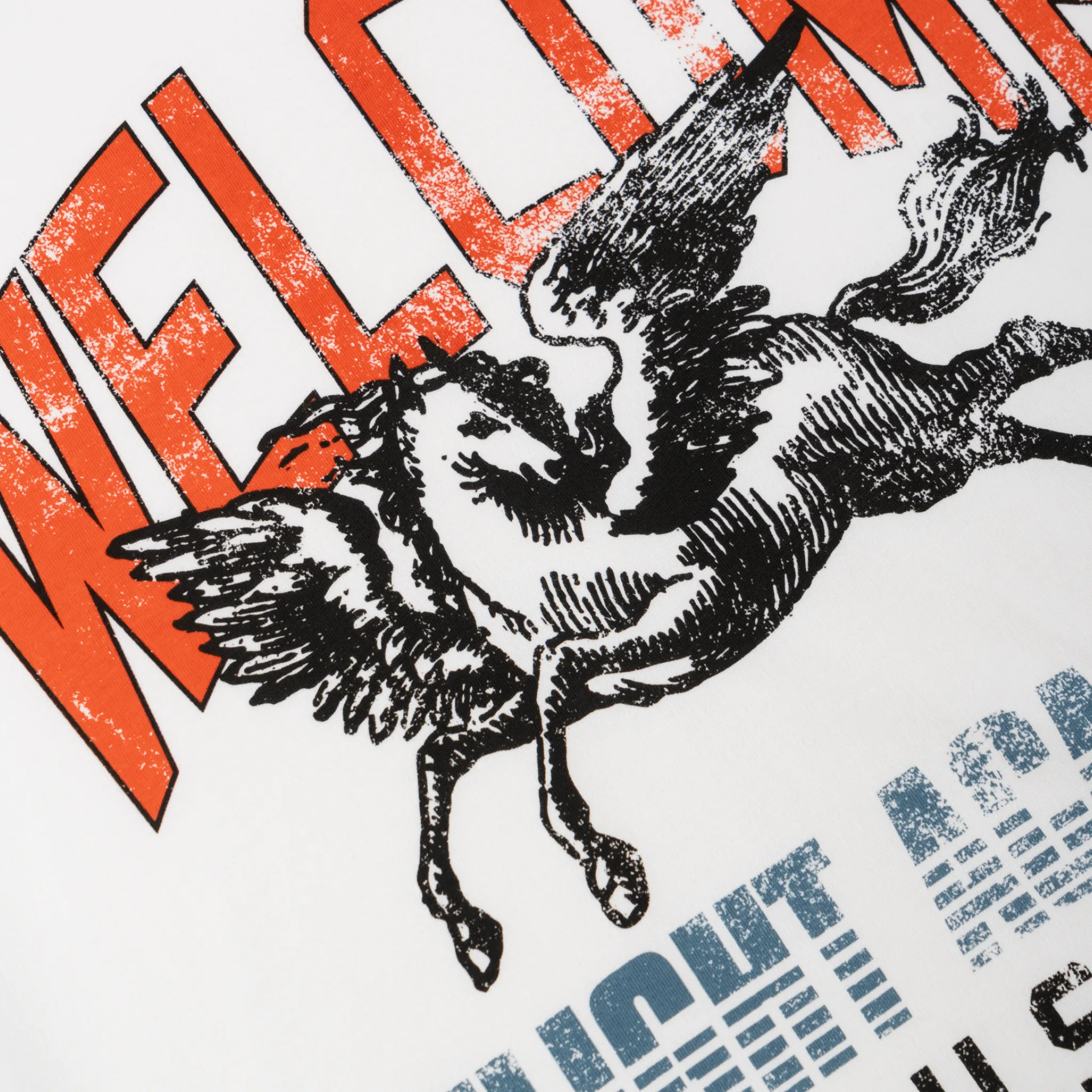 Pegasus Boxy Tee Comfy Waistband Minimal Layers