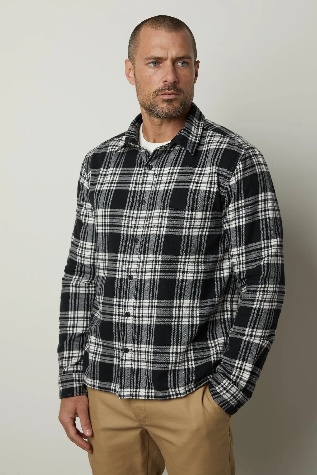 Classic Fit Oversized style FREDDY PLAID SHIRT