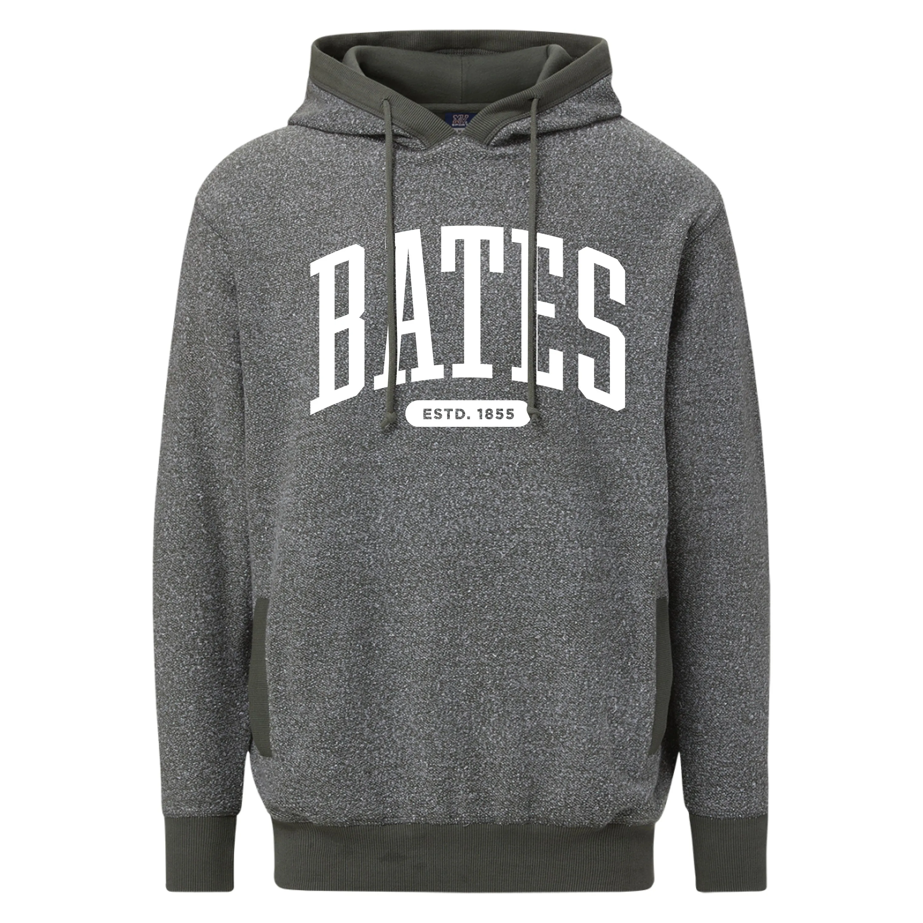 Dark Shade Stylish Comfort Jude Reverse Terry Granite Pullover - Granite