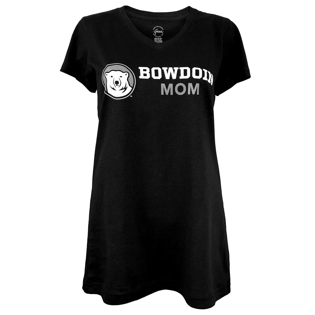 Women's Bowdoin Mom Tee from Gear for Sports Casual and Soft Formal Occasion