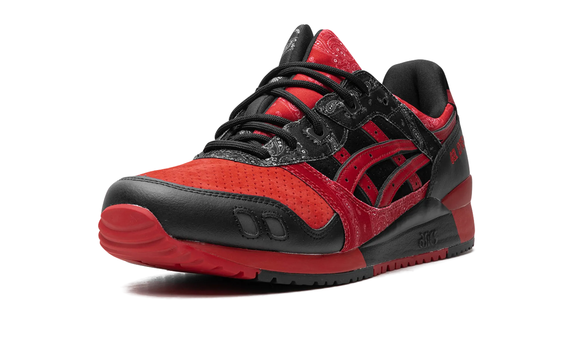 Atmos X Red Spider X Gel Lyte 3 "Bandana Print" Canvas Construction Trendy Footwear