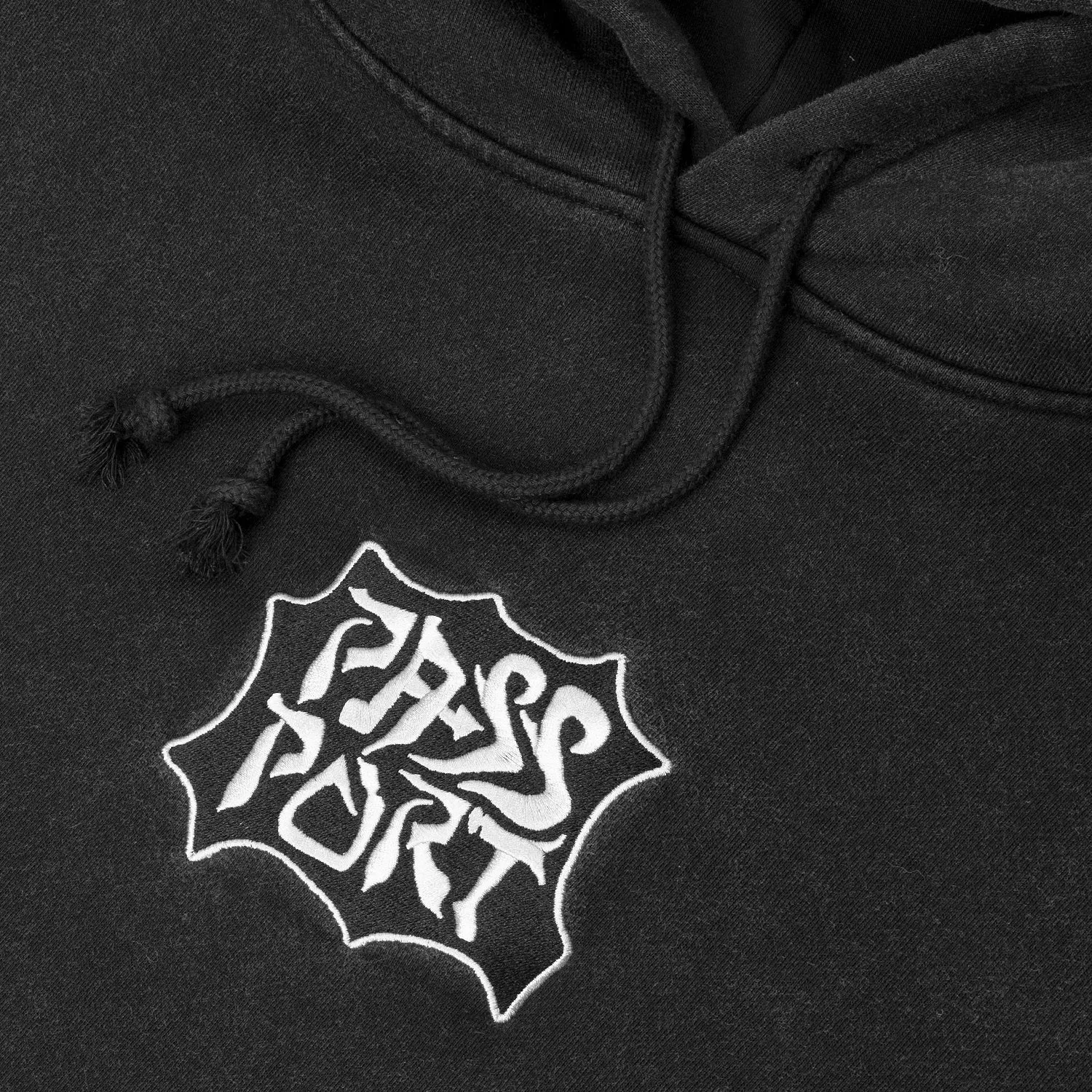 product sporty style statement Pass~Port Glyph Hoodie - Black