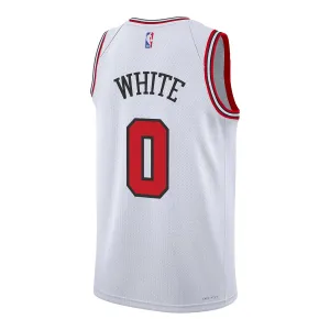 Youth Chicago Bulls Coby White Nike Association Swingman Jersey Layered construction