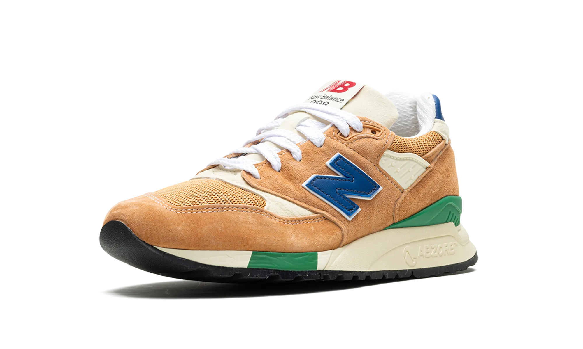 998 Made in USA "Teddy Santis - Orange Royal" Sweat   wicking Heat Day