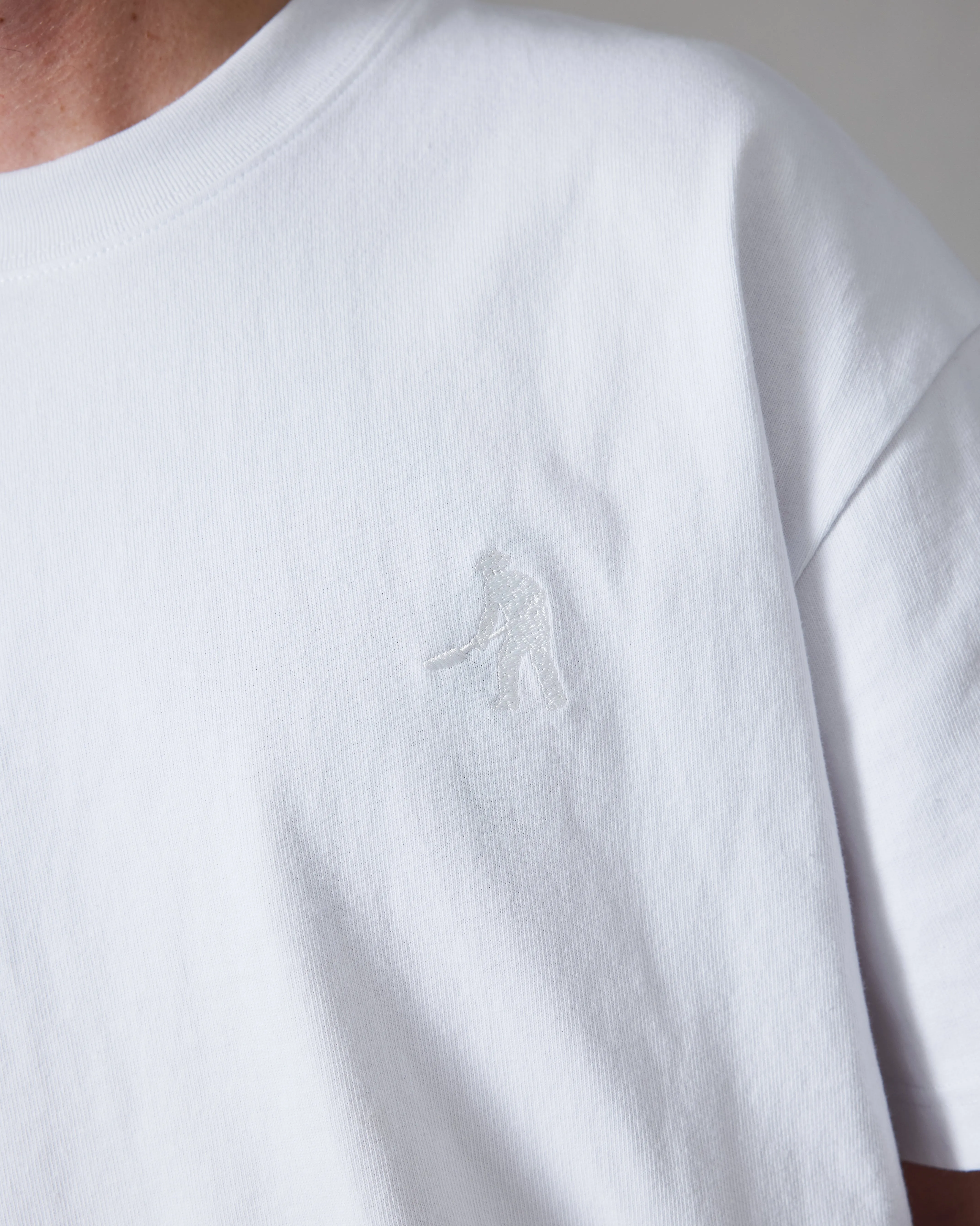 cycling outfit Pass~Port Solid Workers Tee - White