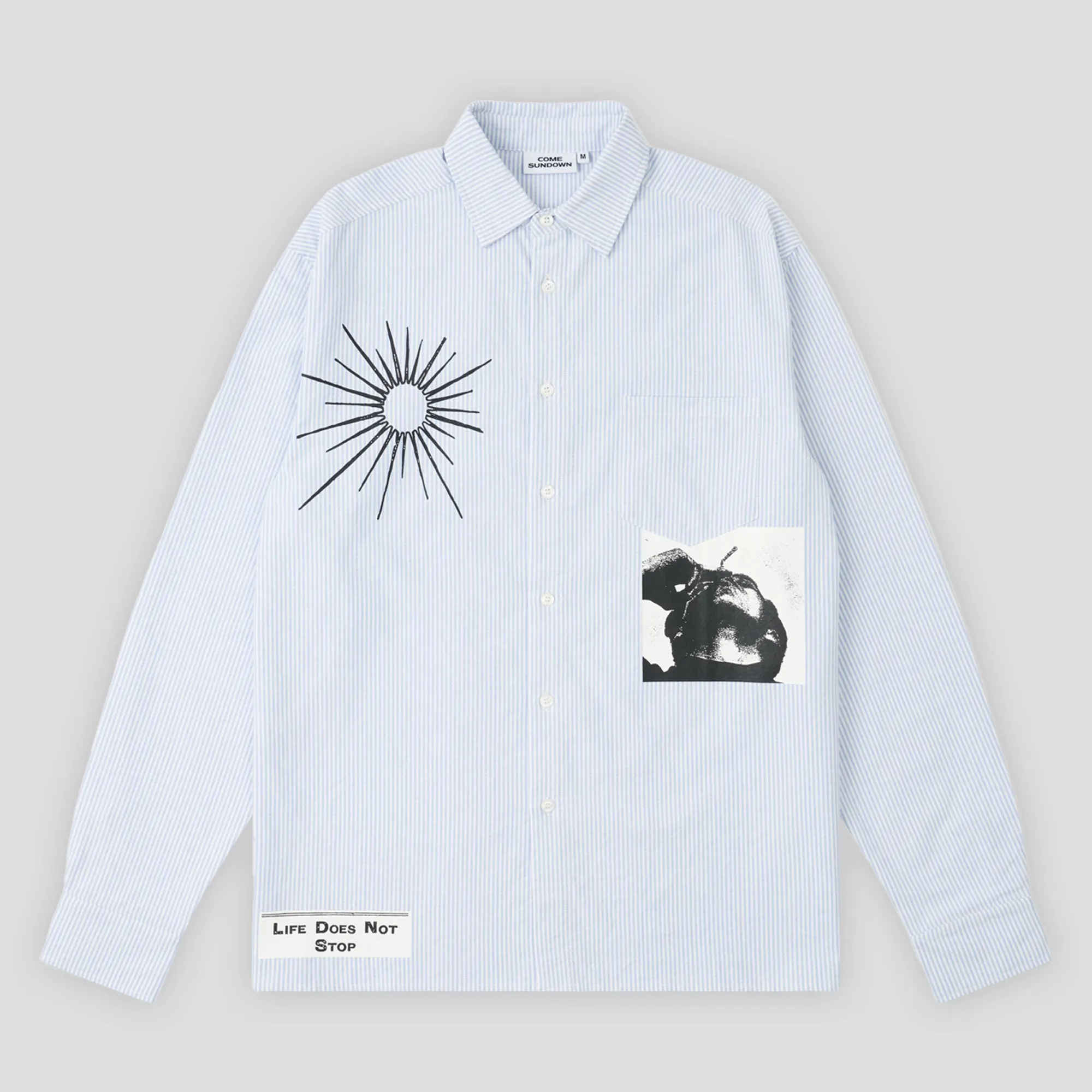 Come Sundown Life Shirt - Blue Mobile Steps