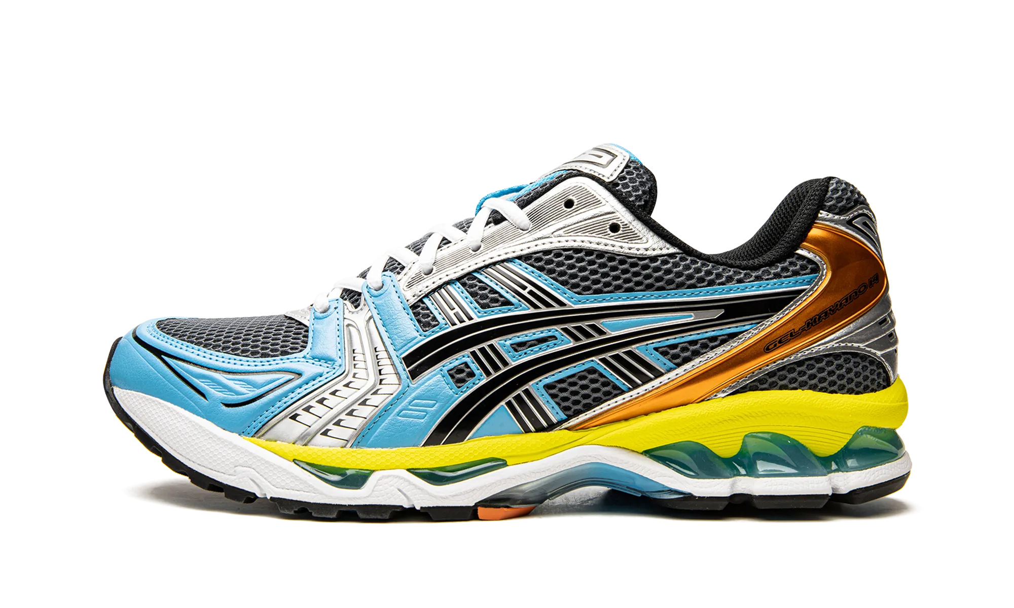 Gel Kayano 14 "Angelo Baque" Night Hike Flex Pattern
