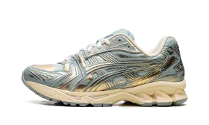 Gel-Kayano 14 "Pure Gold Cold Moss" Storm Walk