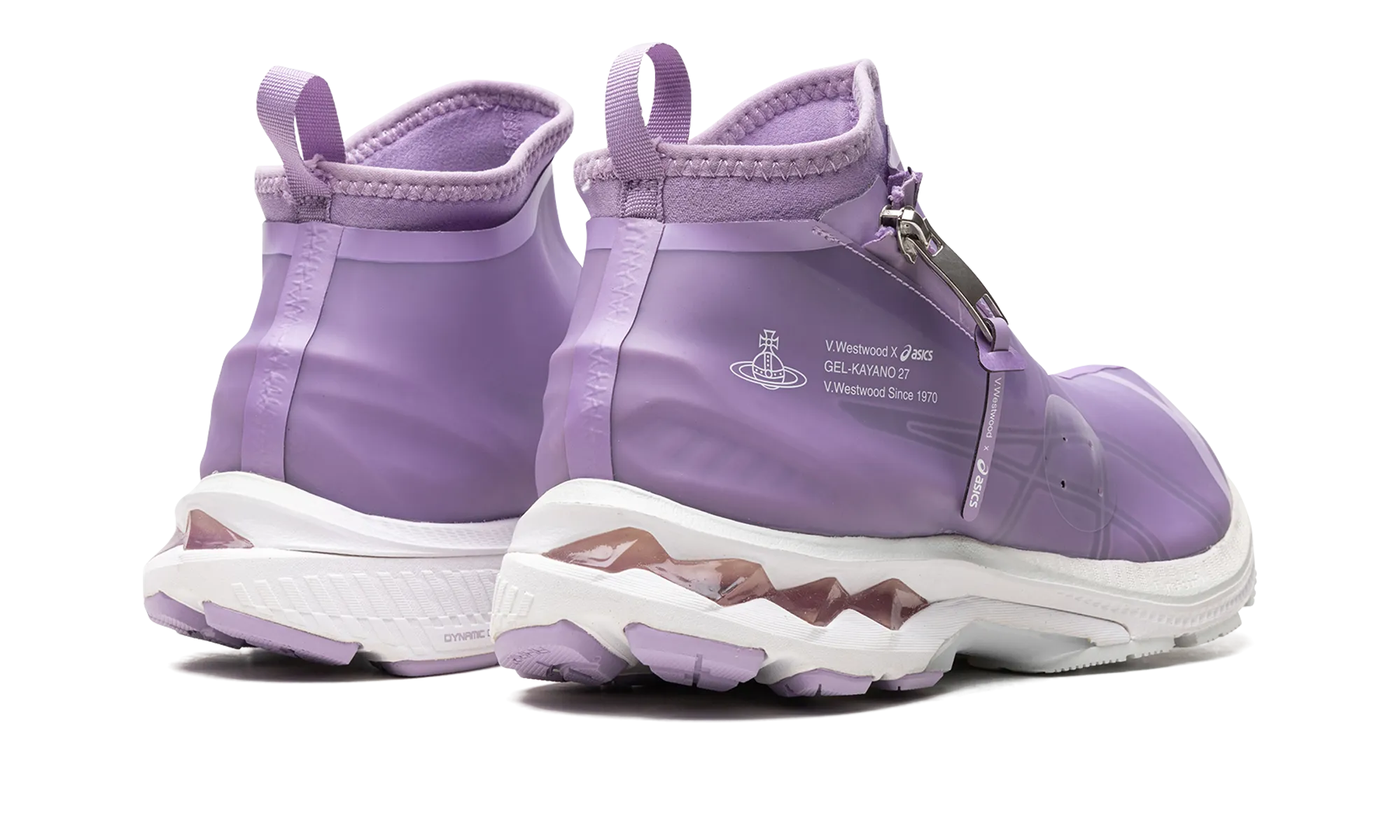 Gel Kayano 27 LTX "Vivienne Westwood" Urban Shift Mesh Detail