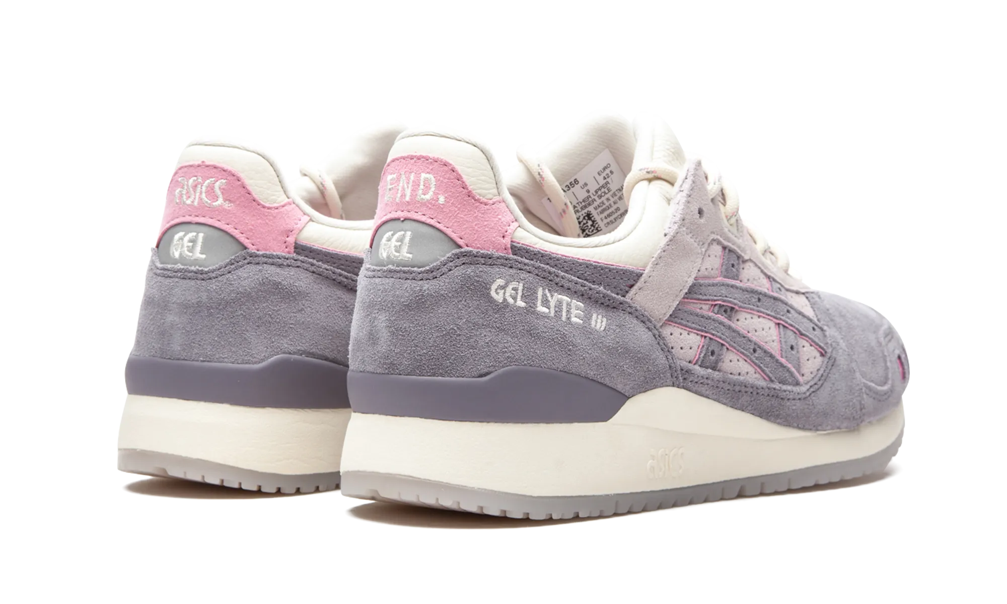 GEL LYTE III "END Clothing - Pearl" Clean Shape
