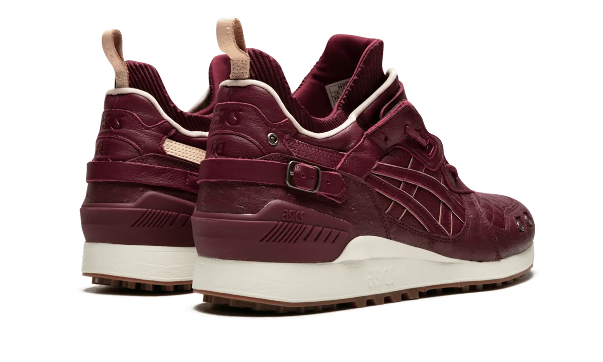 Comfort Enhancement Lined interior Gel Lyte MT "BURGANDY"