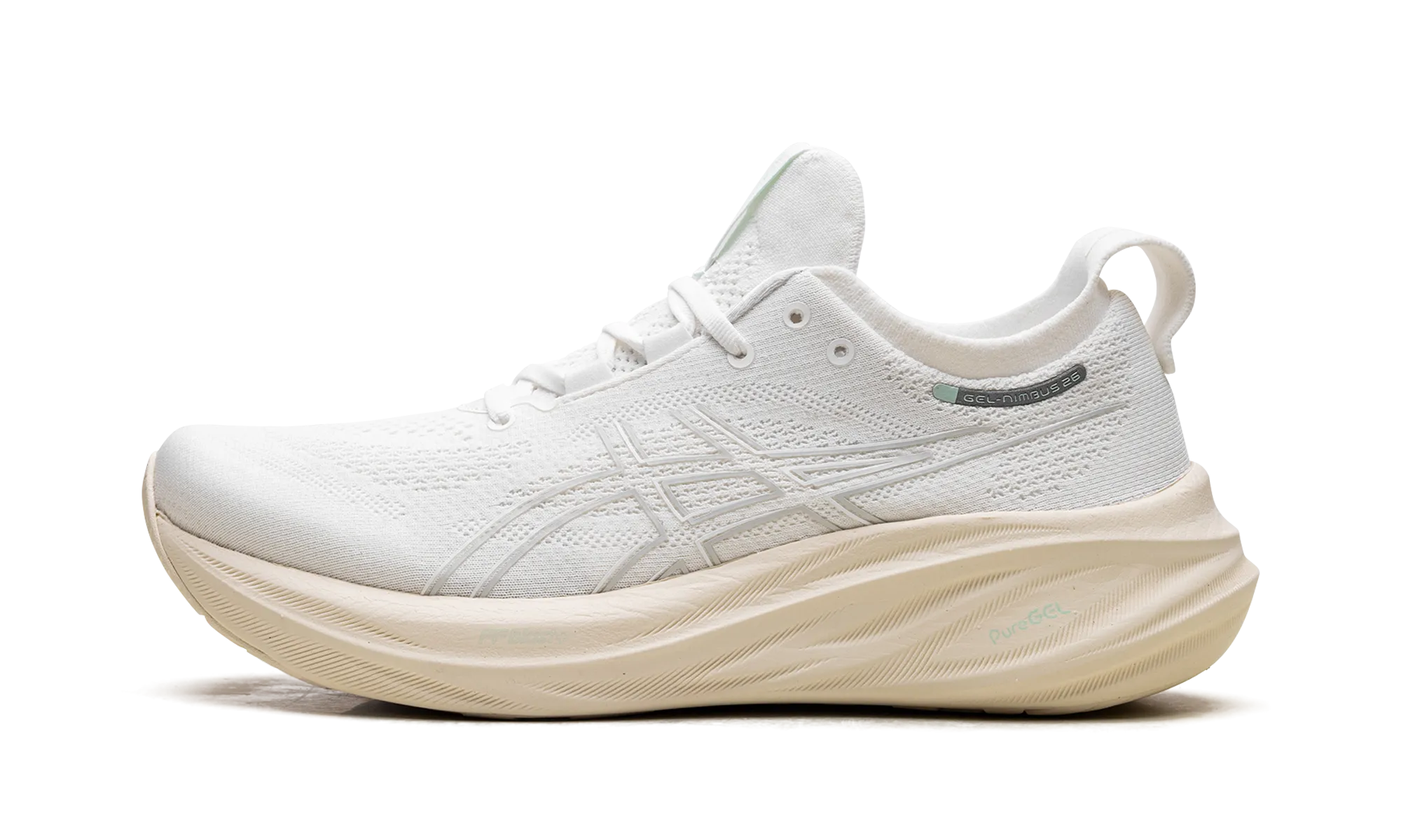 Gel Nimbus 26 "White / Off White" Textured Grip Road Ready
