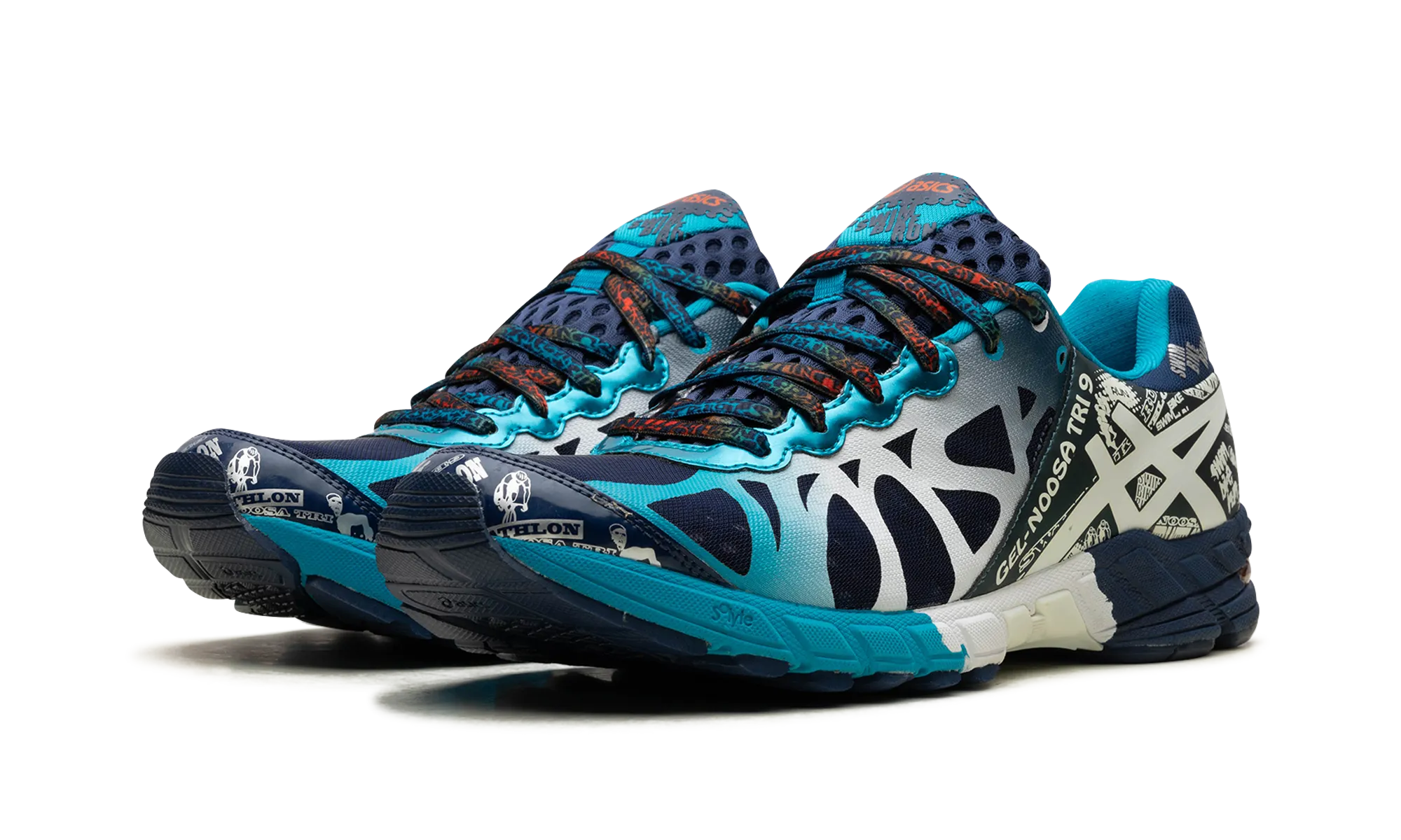 Clear Hike Gel Noosa Tri 9 "Yellow / Neon Purple"