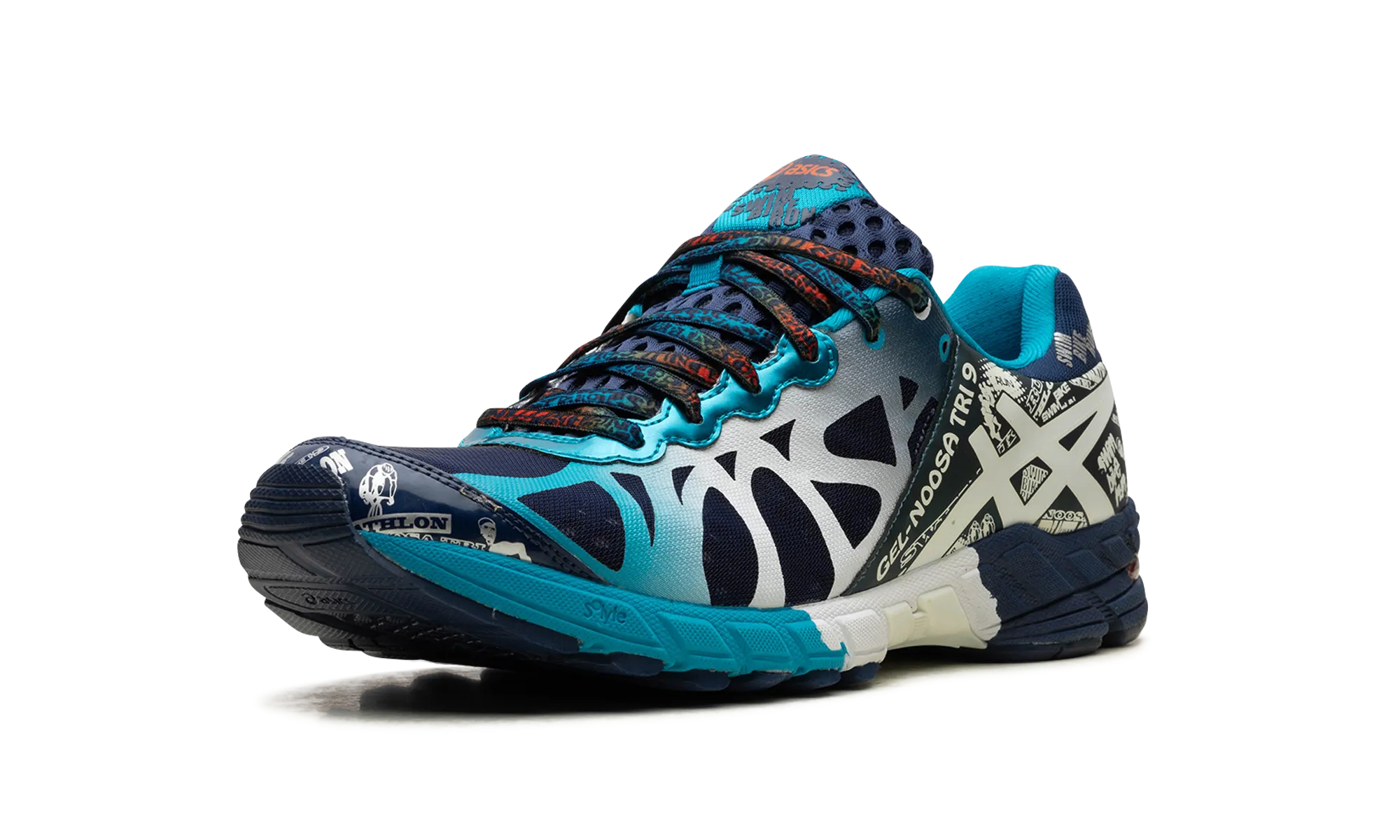 Gel Noosa Tri 9 "Yellow / Neon Purple" Prairie Path Energy Returning Technology