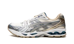 GELKAYANO 14 "Cream / Pure Silver" City Walking Canyon Hike