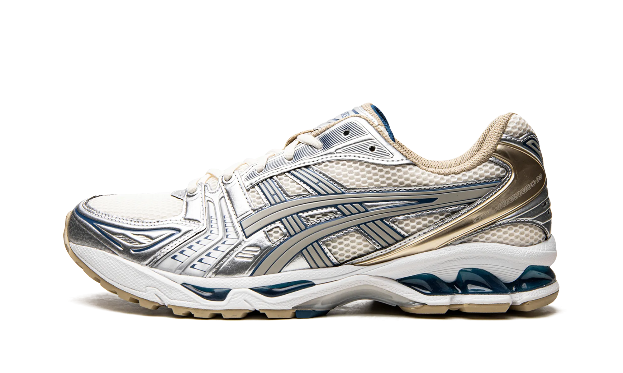 GELKAYANO 14 "Cream / Pure Silver" City Walking Canyon Hike