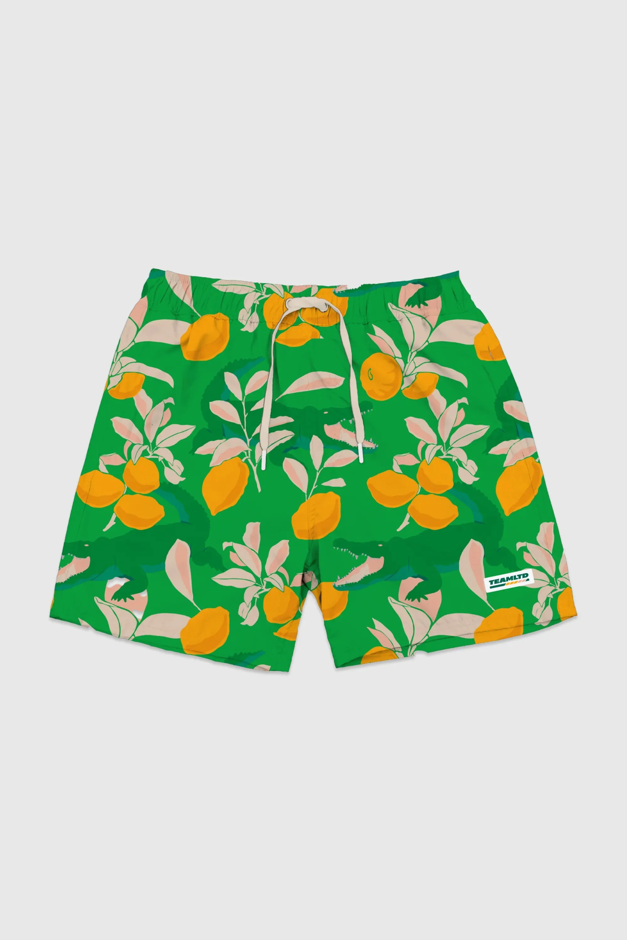 Swim Short Elastic Waistband Design
