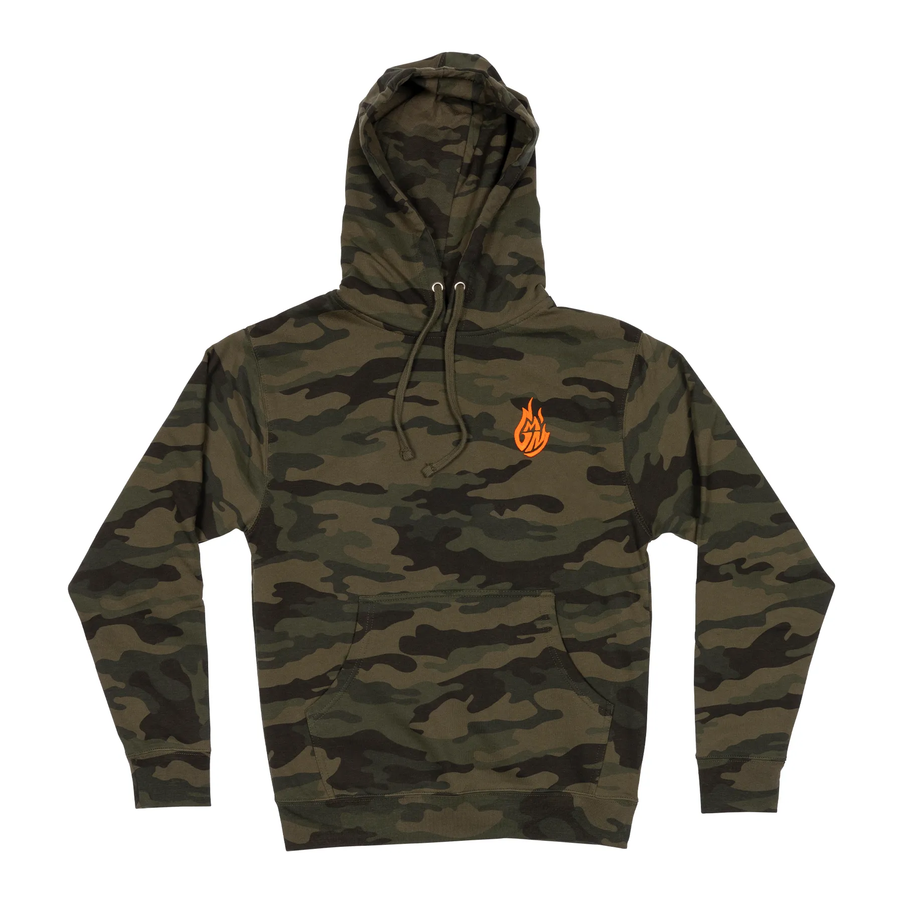 GMM Embroidered Camo Hoodie Sports Apparel