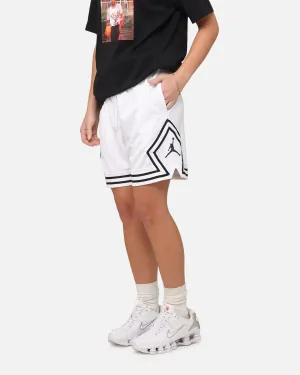 Jordan Dri-FIT Sport Diamond Shorts White/Black/Black Tear Resistant Fabric