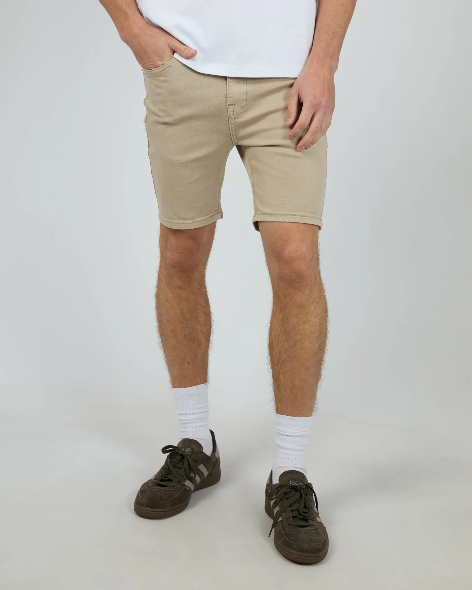 Shadow A2 Short Oatmeal Hassle free maintenance Reinforced Hems