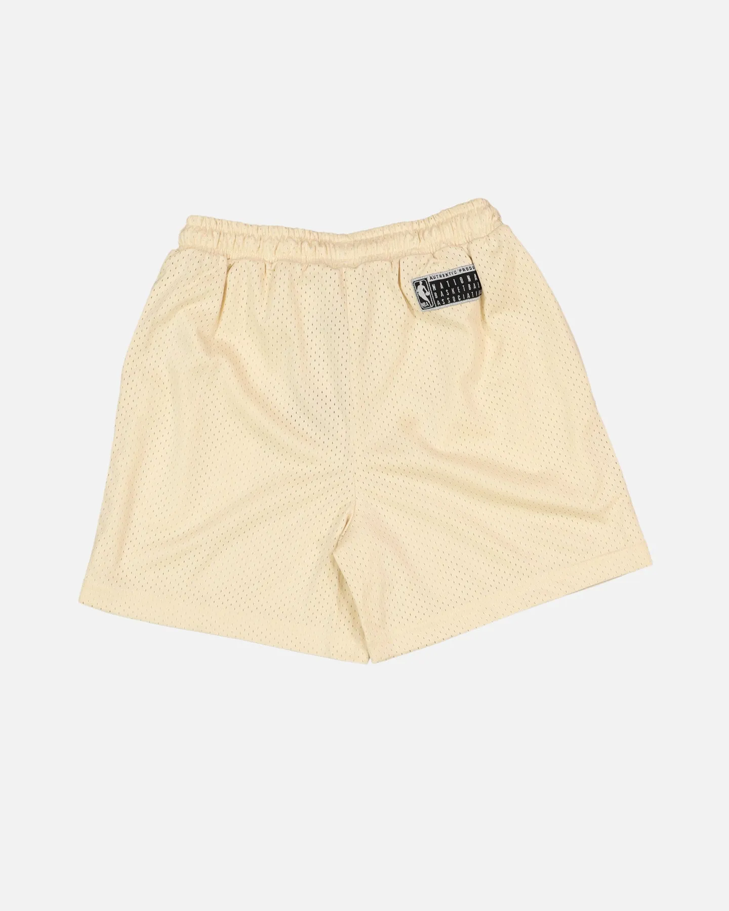 NBA Kids' Chicago Bulls Newark Mesh Shorts Light Oat Reinforced Gusset