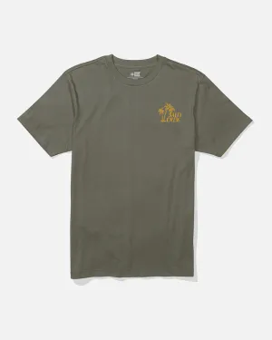 Anti-static Outside Ss Tee - Dusty Olive