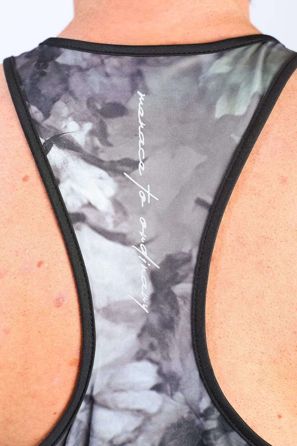 Stay Flexible Fit Double Layer Graphic Muscle Stringer - Hunter Camo